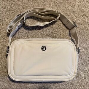 Lululemon Beige Cream Belt Bag